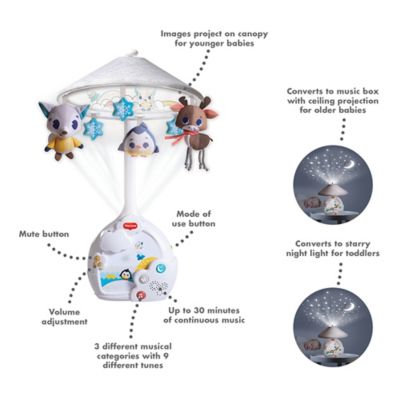 tiny love cot mobile magical night