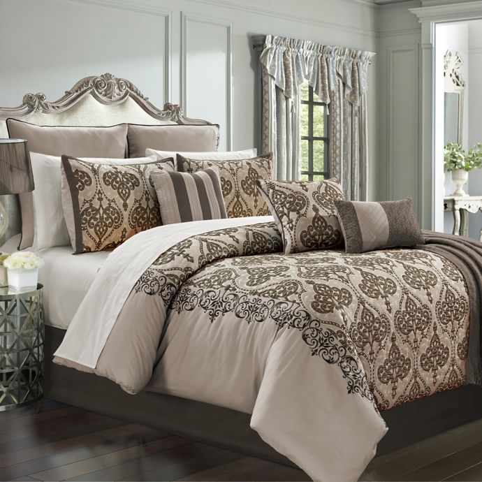 Parker Loft Riverton 6 Piece Reversible King Size Comforter Set BRAND for sale online 