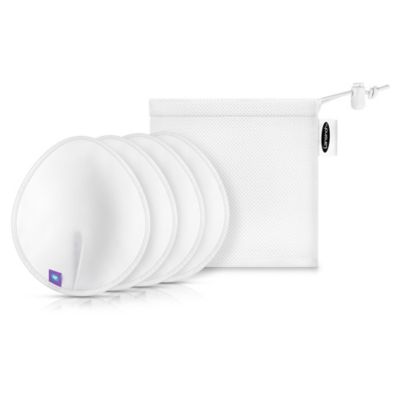 Lansinoh 4-Pack Washable Nursing Pads In White