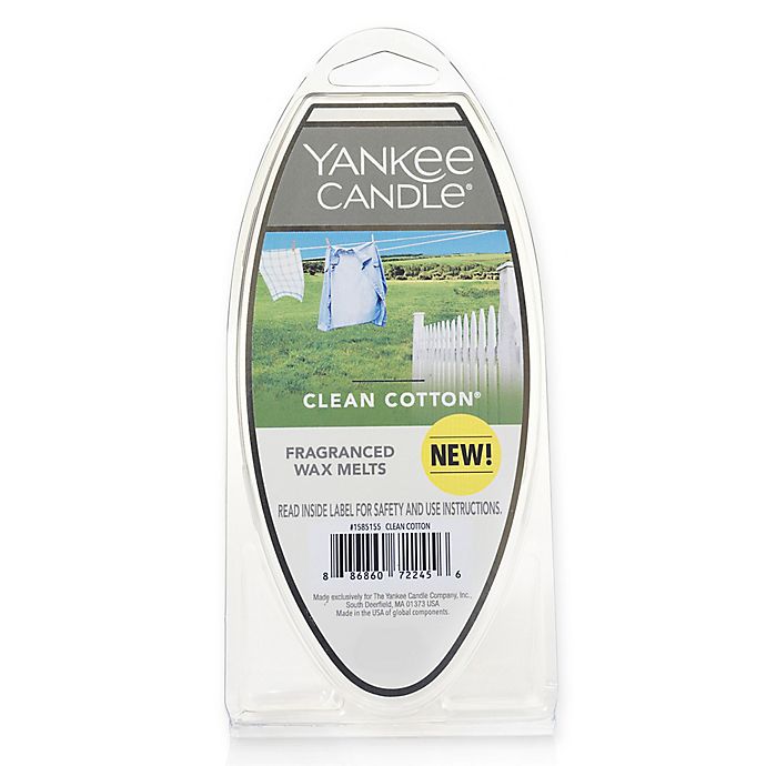 Yankee Candle® Clean Cotton® 6-Pack Fragrance Wax Melts