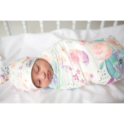 copper pearl bloom swaddle