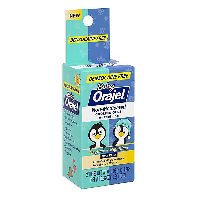 Baby Orajel 2-Count Naturals Daytime and Nighttime Teething Gel