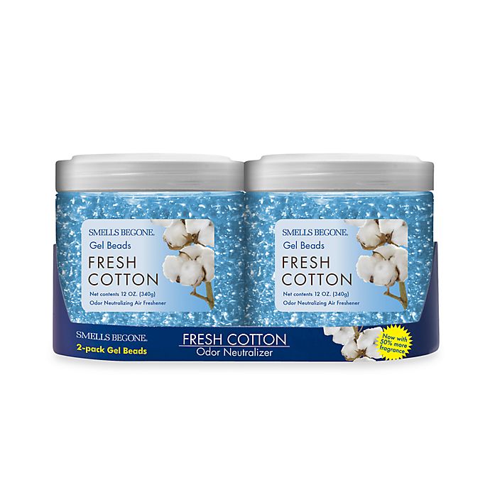 Smells BeGone® 2-Pack Fresh Cotton Odor Neutralizing Gel Beads