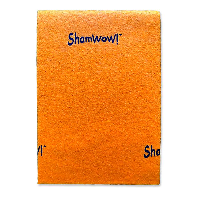 2 ShamWow Original Super Absorbent Multi-Purpose Cleaning Cloth Free shipping 