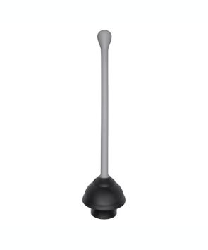 Bomba para inodoro OXO™ Good Grips con contenedor color gris