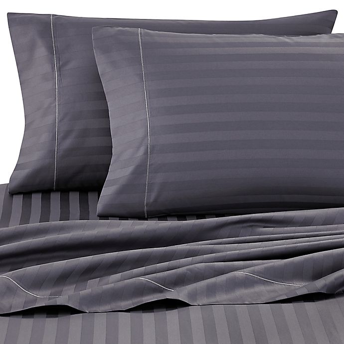 Wamsutta® Damask Stripe 500-Thread-Count PimaCott®  Pillowcases (Set of 2)