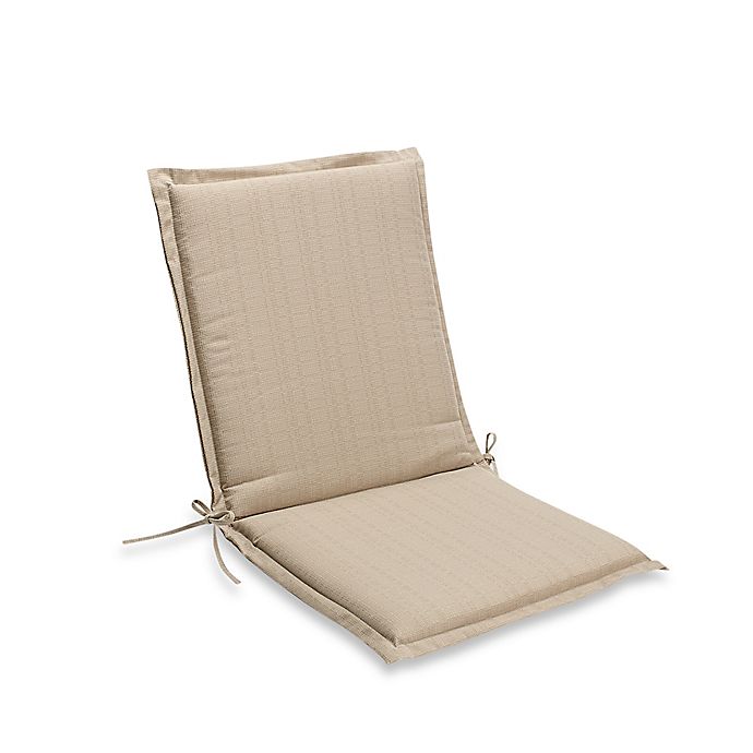Medford Solid Outdoor Folding Sling, Solid Outdoor Sling Chair Cushion