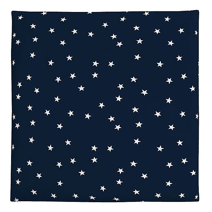carter's® Stars Fitted Crib Sheet in Navy