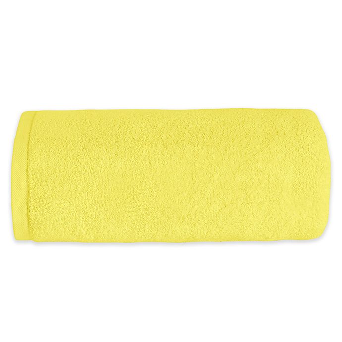 Classic Turkish Towels Royal Jumbo 40-Inch x 80-Inch Bath Sheet in Yellow