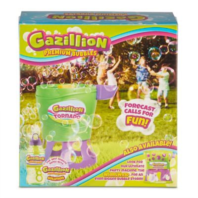 gazillion bubble tornado toy