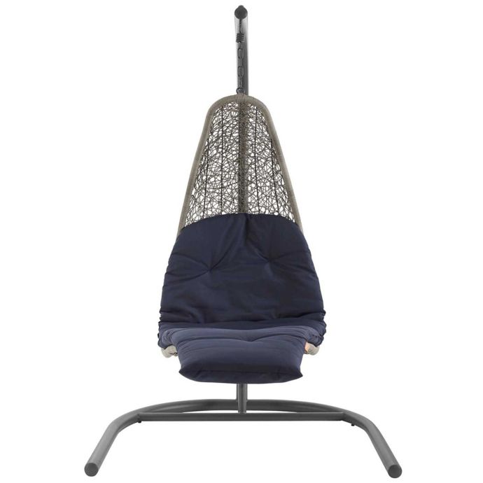 Modway Landscape Outdoor Patio Hanging Chaise Lounge Swing Chair Bed Bath Beyond