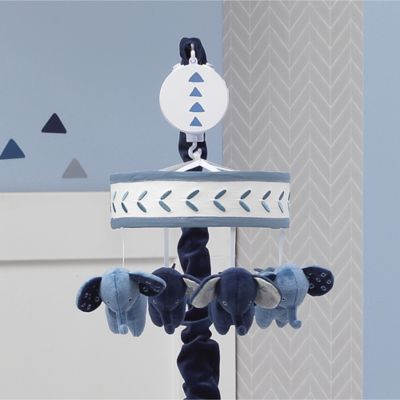 lambs and ivy indigo elephant