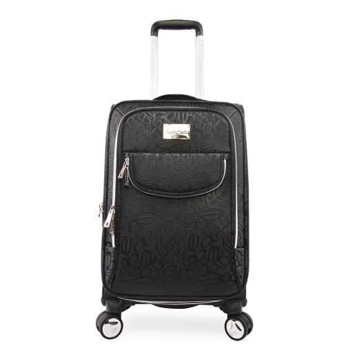 Bebe Carissa 21 Inch Spinner Carry On Luggage In Black Bed Bath Beyond