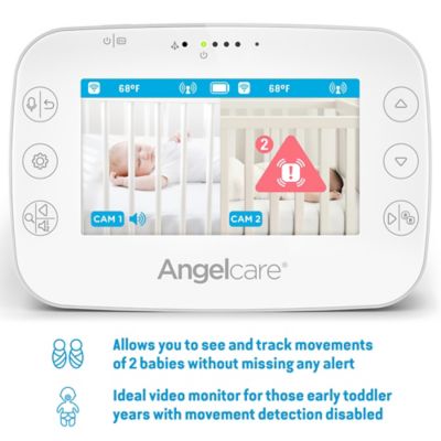 angelcare ac327 baby breathing monitor with video