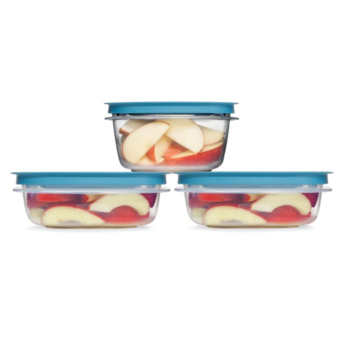 Rubbermaid® Flex & Seal™ 6Piece Food Containers with Easy Find Lids