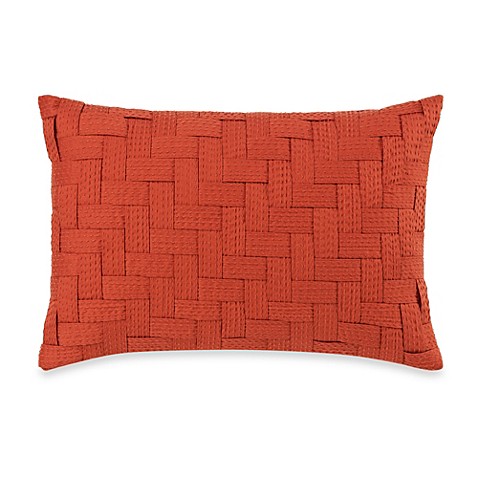 Royal Heritage Home Pelham Geometric Breakfast Throw Pillow in Orange - Bed Bath & Beyond