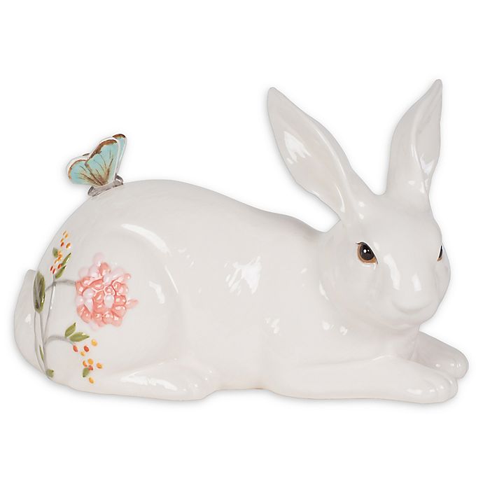 Fitz and Floyd® Butterfly Fields Resting Rabbit Figurine