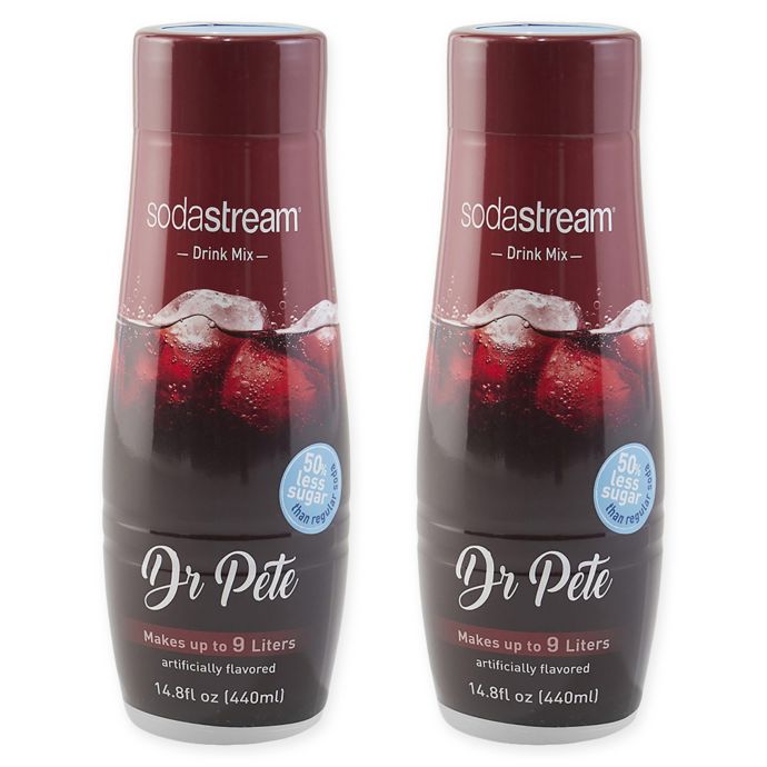 SodaStream® 2Pack Dr. Pete Drink Mix Bed Bath & Beyond