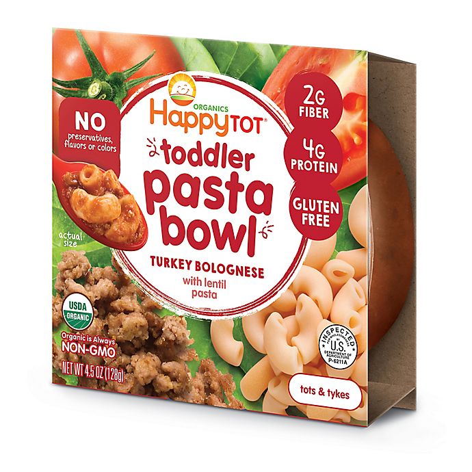 HappyTOT® Organic Turkey Bolognese Toddler Pasta Bowl