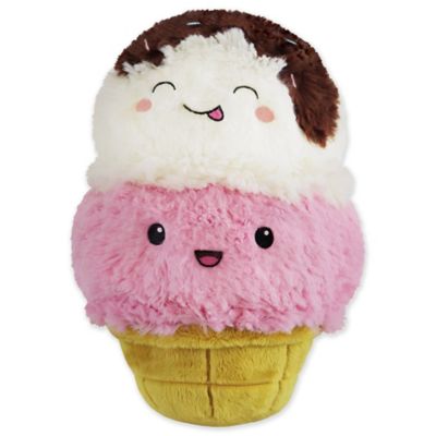 stuffed ice cream cone toy