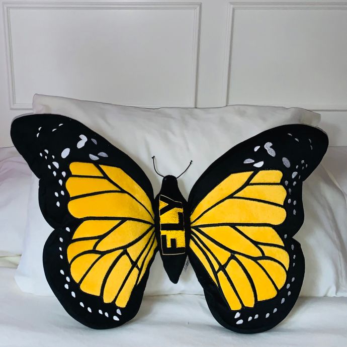 blue butterfly stuffed animal
