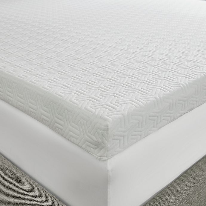 Sleep Philosophy Flexapedic 3-Inch Twin XL Foam Topper in White