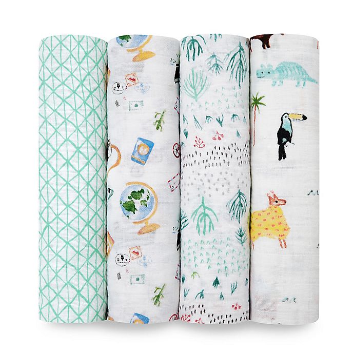 aden + anais® Swaddle Blankets (Set of 4)