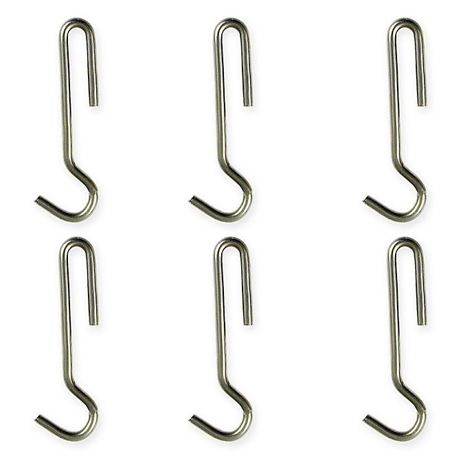 Enclume® 6-Pack 4.5-Inch Straight Steel Pot Hooks
