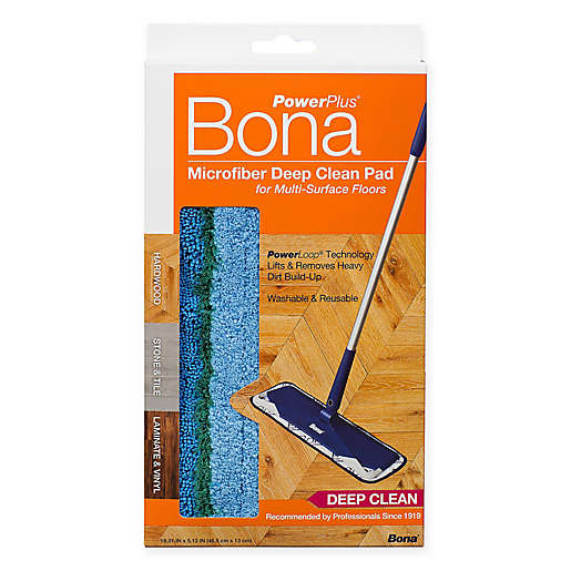 Bona Powerplus Microfiber Deep Clean, Bona Hardwood Floor 12 Pack Wet Cleaning Pads