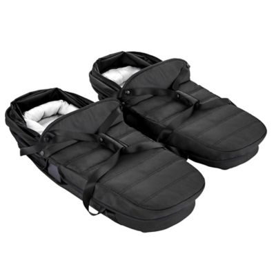 city jogger double with carrycot