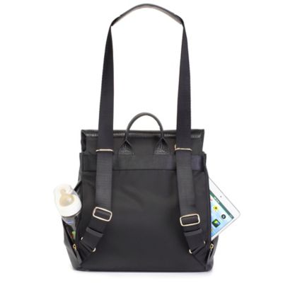 storksak leather diaper bag