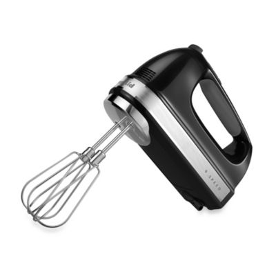 Buy KitchenAid® 9-Speed Digital Hand Mixer in Onyx Black from Bed Bath & Beyond - 웹
