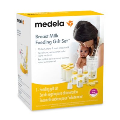 medela breastmilk feeding gift set