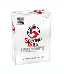 Juego de cartas de papel 5 Second Rule® Uncensored
