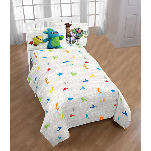 Disney Toy Story 4 Bedding Collection, Toy Story Twin Bedding Set