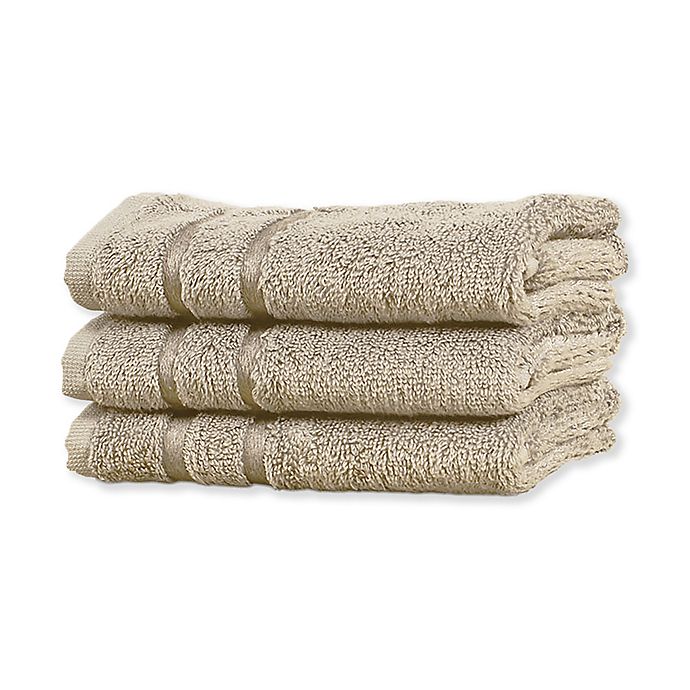 Cariloha® Turkish Cotton/Viscose Blend Hand Towels (Set of 3)