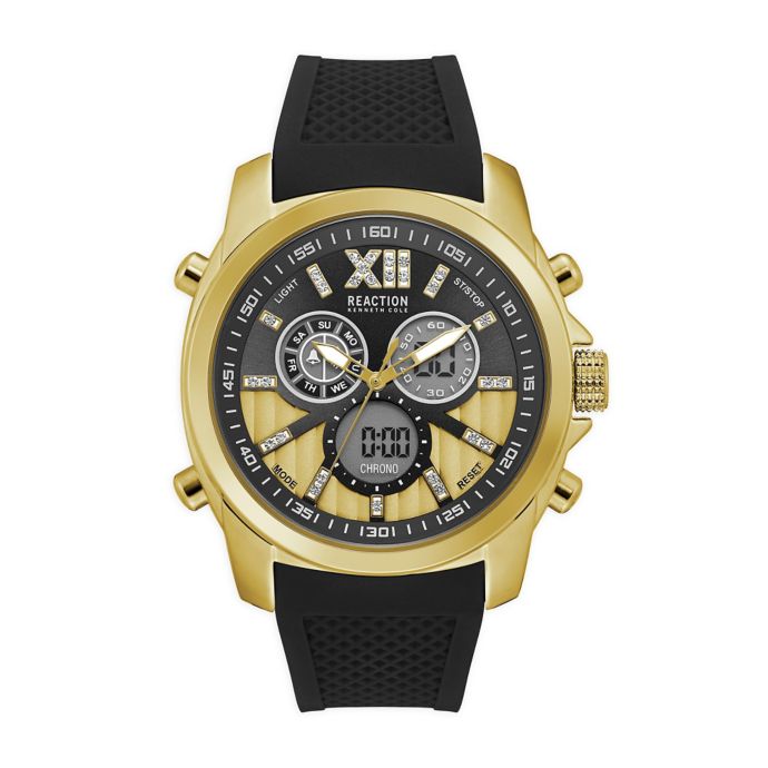kenneth cole reaction analog digital watch manual