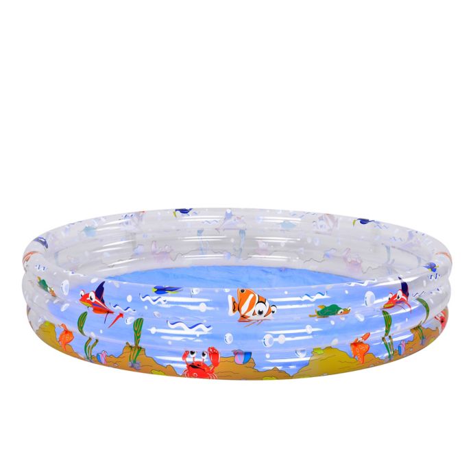 3 ring inflatable pool