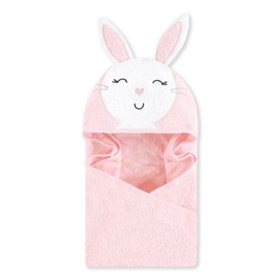 pink baby towel