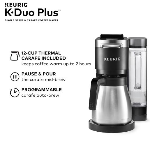 Keurig K Duo Plus Coffee Maker With Single Serve K Cup Pod Carafe Brewer Bed Bath Beyond