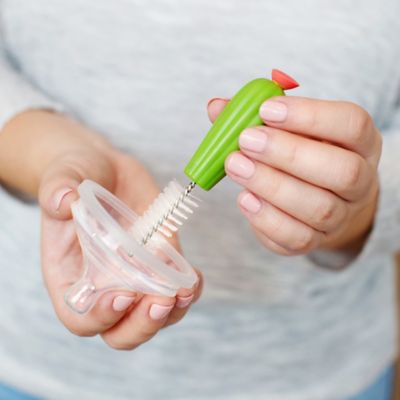 boon cacti bottle cleaning brush set