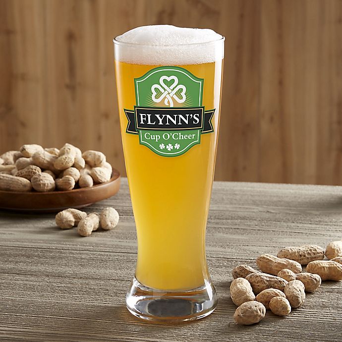 Cup O' Cheer Irish 20oz. Personalized Pilsner