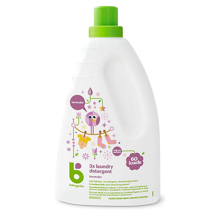 Babyganics® 60 oz. Lavender 3x Laundry Detergent