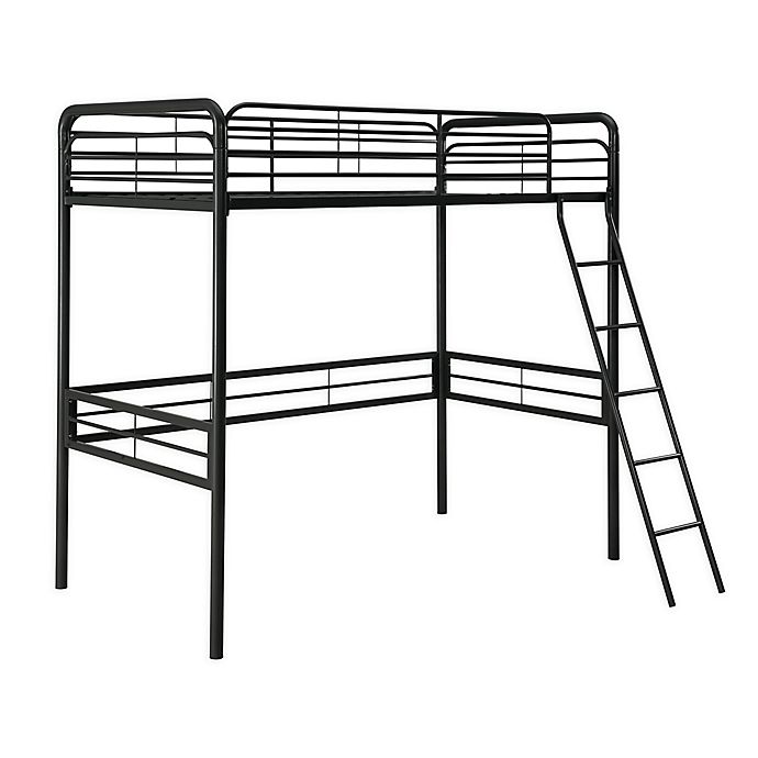 Atwater Living Tiana Twin Metal Loft Bed