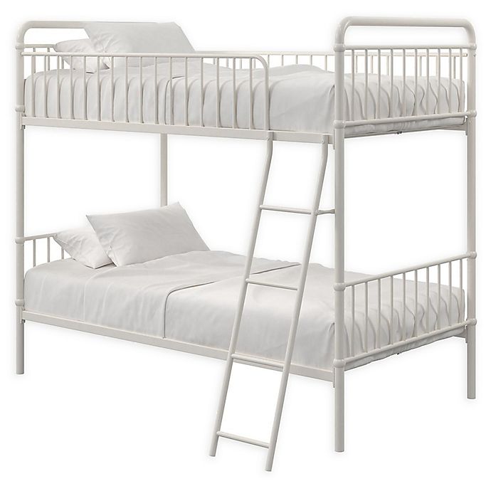 Everyroom Kalvin Twin Over Bunk, Full Size Over Twin Bunk Bed