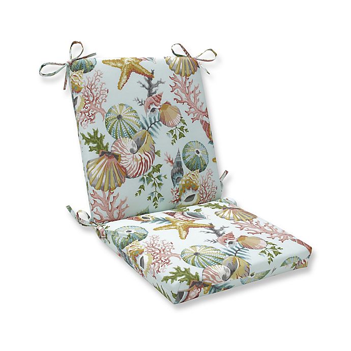 Pillow Perfect Squared Corners Chair Cushion