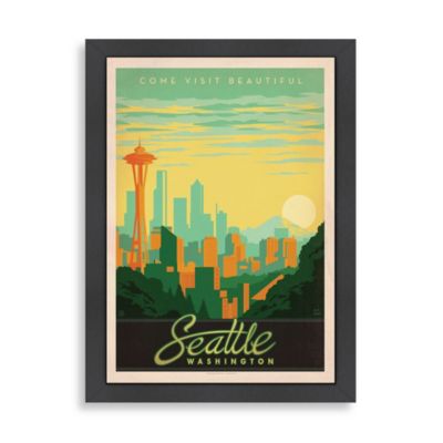 Americanflat Seattle Framed Wall Art - Bed Bath & Beyond