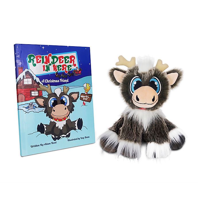 Reindeer in Here® Children's Book with Plush Reindeer Toy