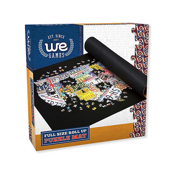 Jigsaw Puzzle Large Mat Roll Up Puzzle Felt Storage For Up To 1500 Pieces Game 