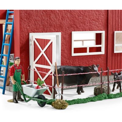 schleich large red barn